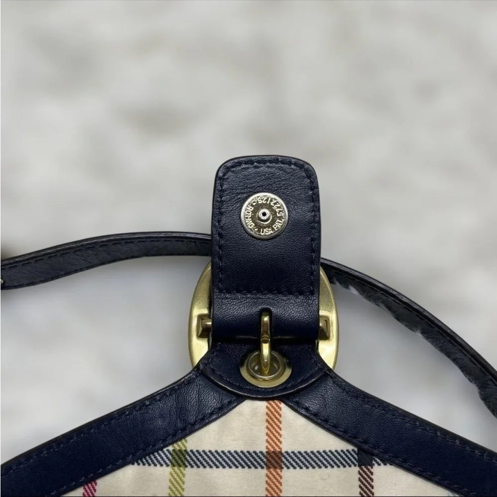 Coach Bleecker Signature Denim Jessie Swing Bag